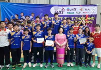 สรุปผลงานนักกีฬา ในรายการ BAT-PTT-TG-T.THAILAND CHAMPIONSHIPS 2023