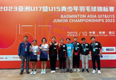 สรุปผลงานนักกีฬา ในรายการ BADMINTON ASIA U17&U15 JUNIOR CHAMPIONSHIPS 2023