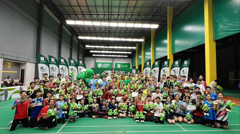 สรุปผลงานนักกีฬา ในรายการ Jorakay Junior Badminton championship 2023