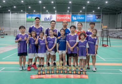 สรุปผลงานนักกีฬา ในรายการ Web Junior since rank# Badminton tournament 2024