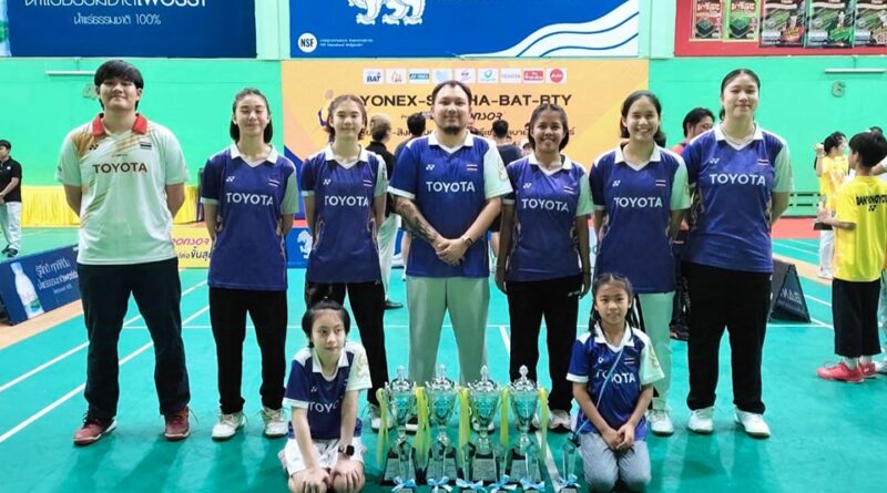 สรุปผลงานนักกีฬา รายการ YONEX SINGHA-BAT-BTY Championships 2024 Presented by SPONSOR